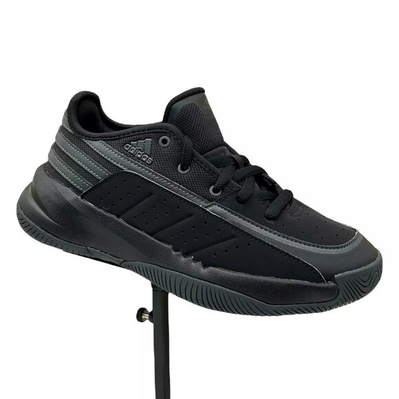 Adidas Front Court Low Top Basketball Sneakers Size Men\'s 6.5/Women\'s‎ 7.5 Black main image 7